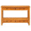 VidaXL vidaXL Console Table Natural 115 x 32 x 76 cm Solid Mahogany Wood 5