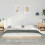 VidaXL vidaXL Bed Frame Brown 200 x 210 cm Solid Pine Wood 4