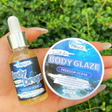 (Ocean) Vernis corporels et gouttes corporelles |Gâteau aux Fraises, Mangue, Beignet, Océan, Parfum Femme