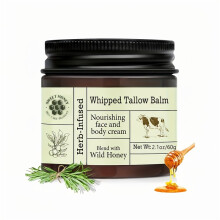 Baume de suif pour les soins de la peau, 1 pièce, baume tout usage non parfumé pour toutes les peaux, guérit et hydrate