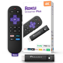 Roku Streaming Stick+ Plus 4K HDR Media Streamer Black.