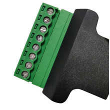 2X RJ45-Netwerkadapter, Mannelijke en Vrouwelijke Stekker Naar 8-Pins Schroefaansluiting, RJ45-Aansluiting, Internetkabel, DVR-Accessoires