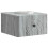 VidaXL vidaXL Wall-Mounted Bedside Cabinet 2 pcs Grey Sonoma Engineered Wood 3