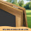Double Sided Wooden A-Frame Stand Up Blackboard 4
