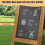 Double Sided Wooden A-Frame Stand Up Blackboard 6