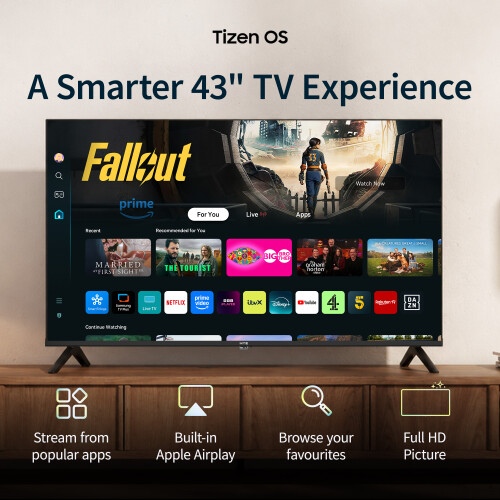 HYE 43FHDS1008 43" Full HD Smart TV 1
