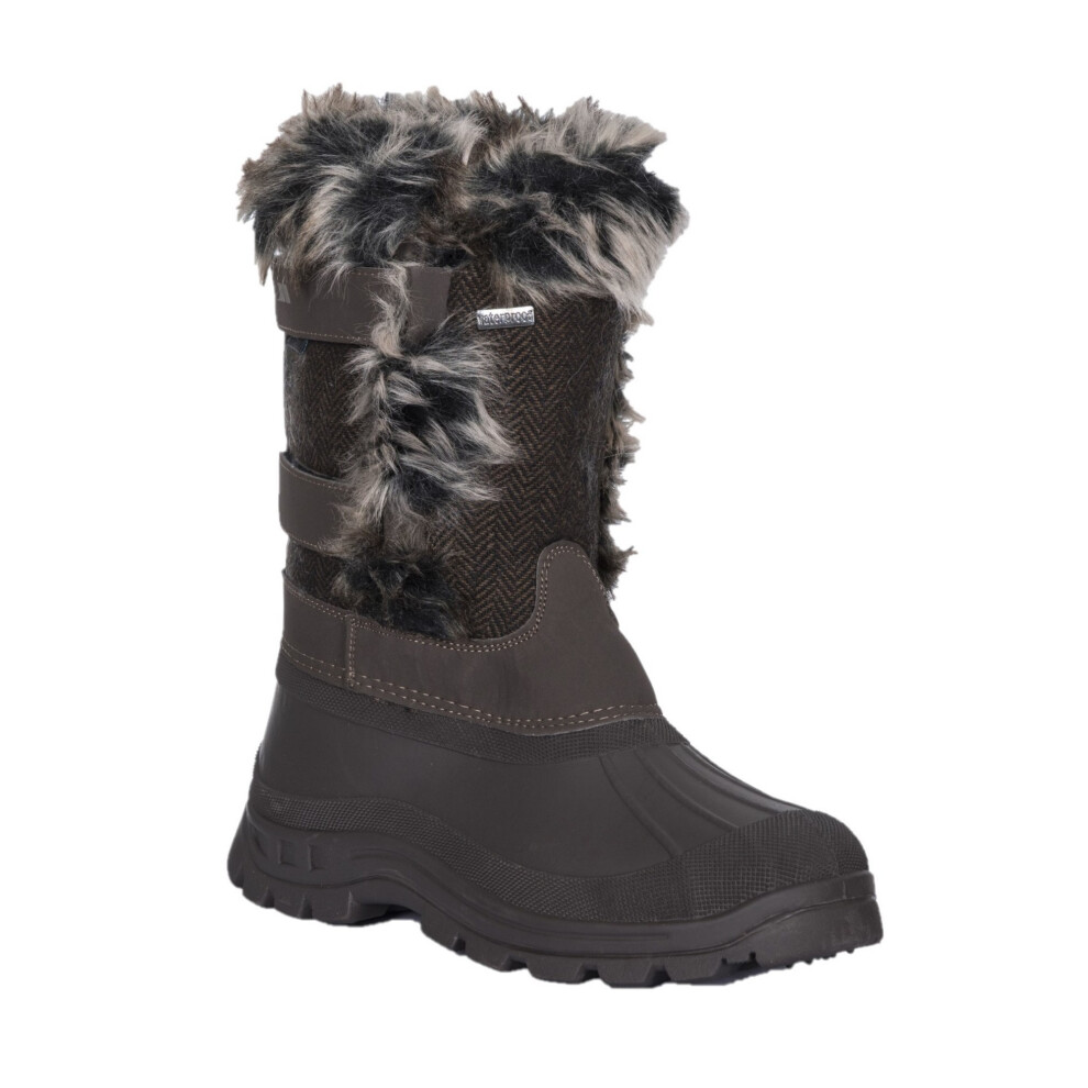 Trespass (5 Uk, Peat) Womens/Ladies Brace Winter Snow Boots