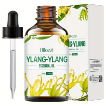 (30ml) Ylang etherische olie 30 ml/1,01 fl.oz |Alcoholvrije, hydraterende plantaardige olie met glycerine voor gezichts- en