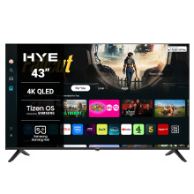HYE 43" 4K QLED Frameless Smart TV - 43QLEDS2008