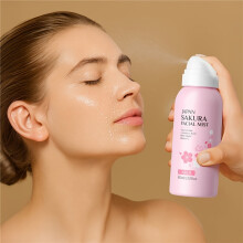 Sakura Facial Mist 100ml, Spray Hidratante, Tónico de Hidratación Profunda, con Ácido Hialurónico, para Hidratación Día