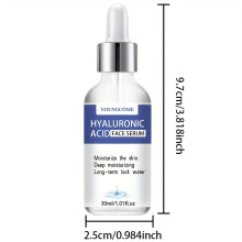 (30ml) Esencia Facial de ácido hialurónico, suero Facial refrescante y no graso, mejora la hidratación de la piel seca, nutre