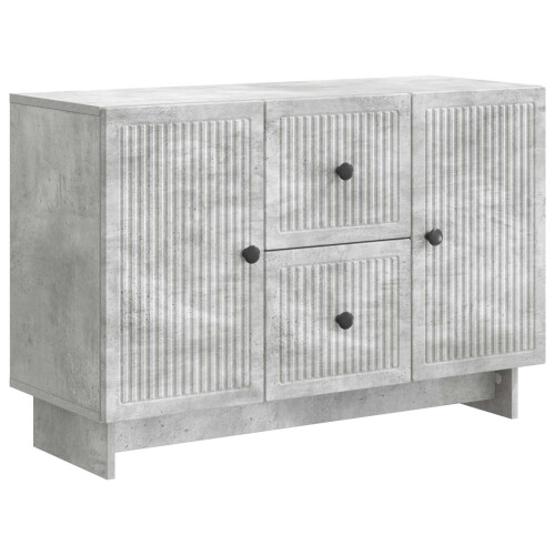 VidaXL vidaXL Sideboard Concrete Grey 89 x 34.5 x 60 cm Engineered Wood