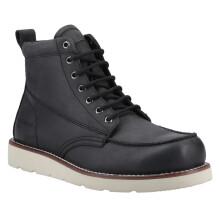 (7 UK, Black) Jack And Jones Mens Toronto Leather Boots