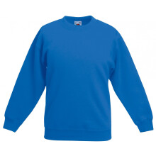 (3-4 Years, Royal Blue) Fruit Of The Loom Kids Unisex Premium 70/30 Sweatshirt