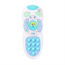 (Purple) KAESI Simulering Elektrisk Fjärrkontroll LED Musiktelefon Baby Interaktiv Leksak
