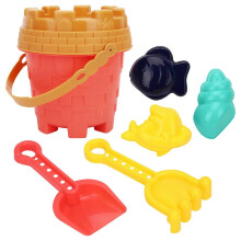 (Orange) stk/sett strandleker kreative glatte kanter ABS unisex strandsandspade leker for barn KAESI