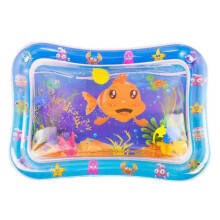 (Small Goldfish) Babyvattenmatta med havsdjurstryck Vattenkudde Spädbarnsleksak