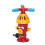 (spin hydrant) Reusable Spinning Water Sprinkler Toy for Summer Backyard Fun 1