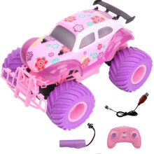 (Type C) 4WD Terräng fjärrstyrd terrängbilleksak för flickor