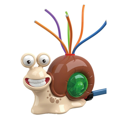 (Pipe snail) Reusable Spinning Water Sprinkler Toy for Summer Backyard Fun