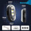 (6pcs) Motorcycle LED RGB Mini Strobe Warning Light 7 Color w/Controller Universal Drone 2
