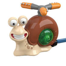 (spin snail) Arroseur d'eau rotatif réutilisable pour s'amuser dans le jardin en été