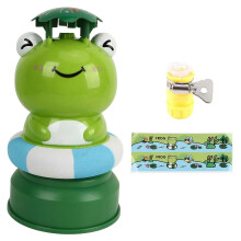 (Frog Base Interface 1 WX2306 1) Raketenförmiger Wassersprenger für Kinder – ideal für Garten, Terrasse, Pool und Strand