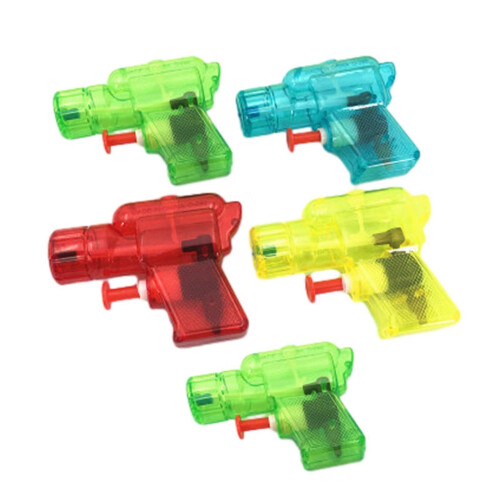 (4) 5 stk/sett mini vannpistoler for barn sommer vannkampleker