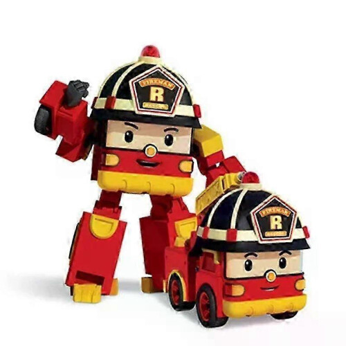 (Roy) Silverlit Robocar Korea Robot Transformed Car Roy Haley Anime Leksak Barnpresent
