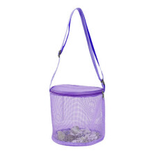 (Purple) Seau seau étanche à fermeture éclair pour piscine, sable, verres, maillots de bain, enfants, été, vert