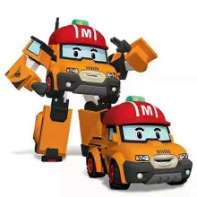 (Mark) Silverlit Robocar Korea Robot Transformed Car Roy Haley Anime-leketøy Gave til barn