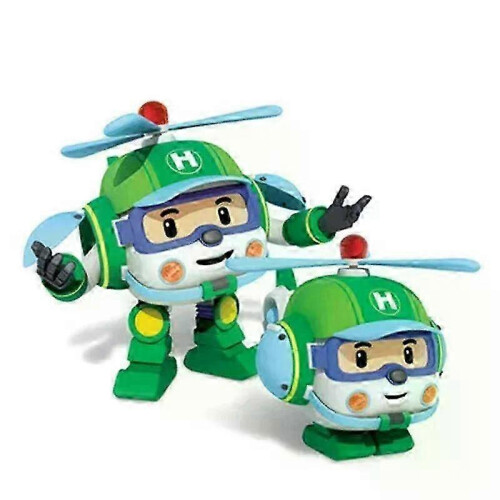 (Helly) Silverlit Robocar Korea Roboter-Transformationsauto Roy Haley Anime-Spielzeug Kindergeschenk