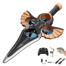 (Black Bronze) Flying Sword RC-Segelflugzeug, Stunt, leicht, einfach zu fliegen, Geschenk für Erwachsene und Jugendliche