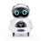 (white) Pocket RC Talking Robo Voice Recognition Record Sing Dance Remote Control Interactive 1