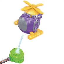 (purple, 1pcs) Hélicoptère arroseur, jouet d'eau extérieur pour enfants, orange et violet