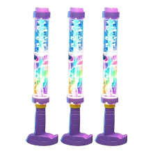 (3PCS) Pistolet à eau LED arc-en-ciel lumineux, effet feu d'artifice, pour des fêtes d'été amusantes à la piscine