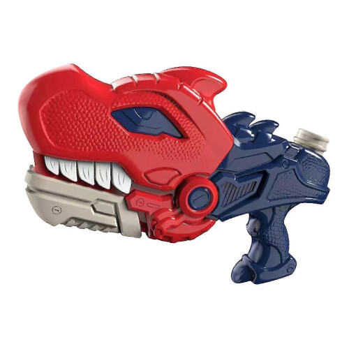 (Red) Cool Dino Design - Bright Colors & Powerful Stream - for Summer Splash