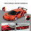 (red) Transform RC Car 1-Button Transforming 360 Rotation Drifting Gift Ages 3+ 2