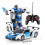 (blue white) Transform RC Car 1-Button Transforming 360 Rotation Drifting Gift Ages 3+ 5