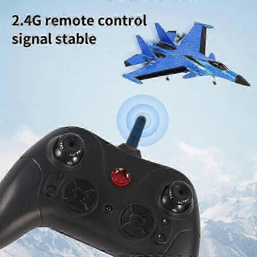 (Blue) FX620 RC Fly med fast vinge og blinkende lys for nattflyging 2