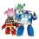 (Helly) Silverlit Robocar Korea Roboter-Transformationsauto Roy Haley Anime-Spielzeug Kindergeschenk 3