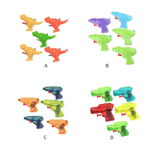 (4) 5 stk/sett mini vannpistoler for barn sommer vannkampleker 2