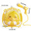 (Dinosaur) Backpack Water Shooter Ergonomic Pads Leakproof Pull Design Toddler Party Multicolor 3