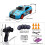 (Llight Blue) Mini 1:24 RC Driftbil Höghastighets för Vuxna 4