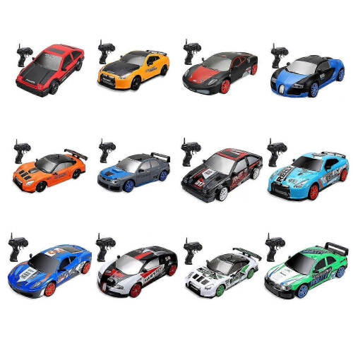 (Llight Blue) Mini 1:24 RC Driftbil Höghastighets för Vuxna 1