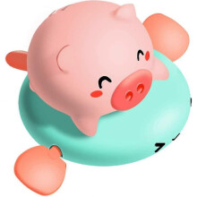 Babyshower Piggy Winding Dragsko Clockwork Badkarsspridare Leksak Q1