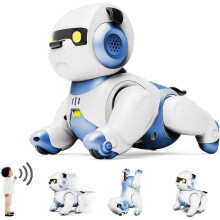 Smart Interactive Robot Dog Toy Voice Touch Control Dancing RC Pet Kids Ages 3-10