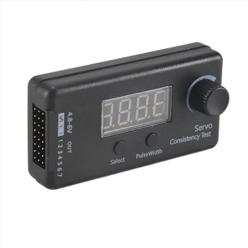 Mini 3-Mode Digital Servo/ESC Consistency Tester for RC Heli Plane