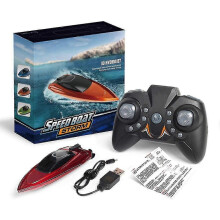 High Speed RC Boat Rechargeable 2.4GHz Pools Lakes Adults Kids