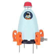 Kids Pedal Sprinkler Water Pressure Lift Off Summer Durable Splash Fun Backyard Garden